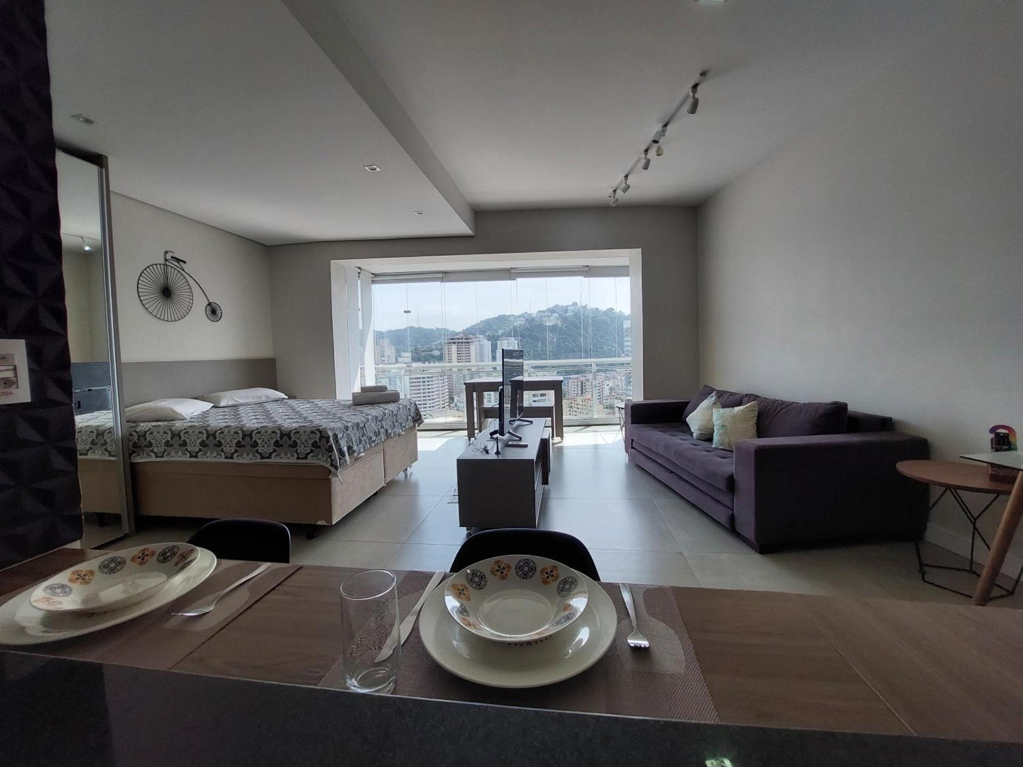Apartment Book - Unlimited 1710 - Beira Mar C/ Vista Santos (Sao Paulo)